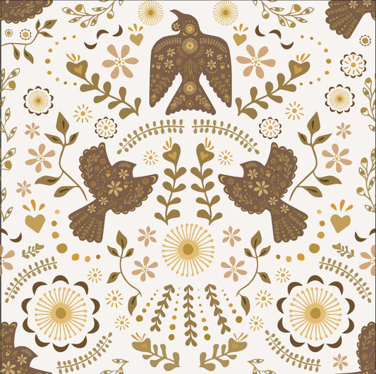 Pohutukawa Sky Wallpaper - Sepia