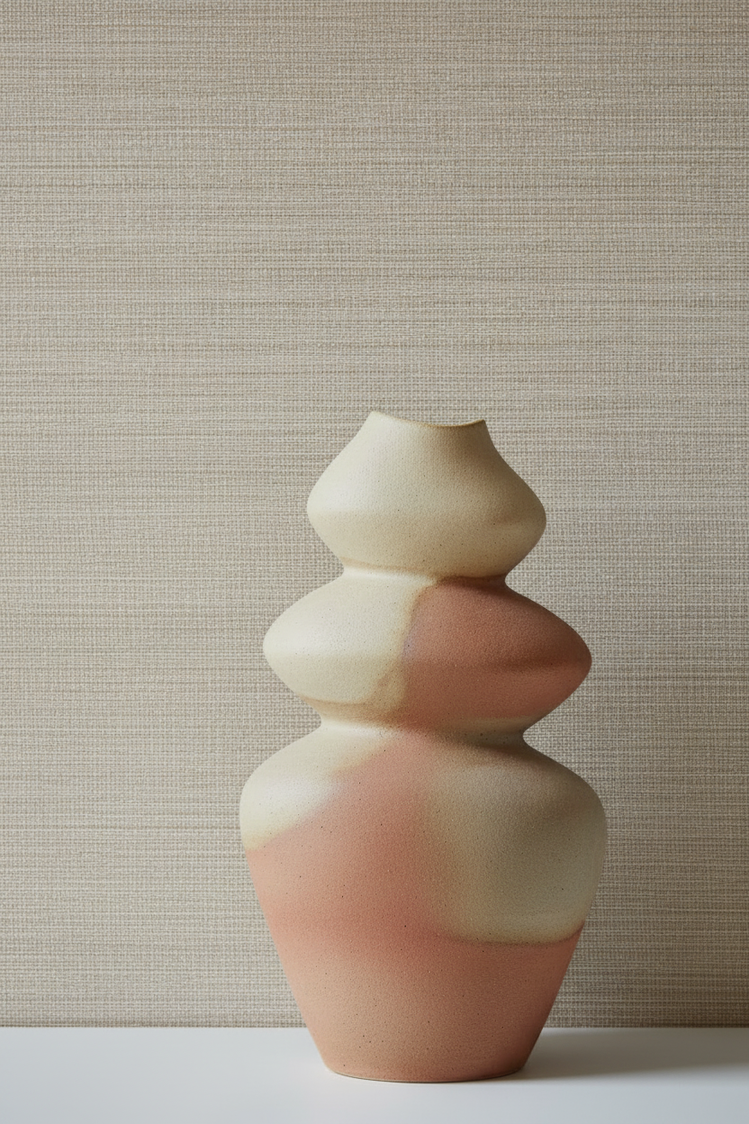 Abaca Natural Fibre Wallpaper - Tofu