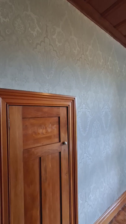 Damask Wallpaper - Sage