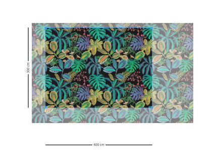 Jungle Panoramique Tropicwall -  Custom Sized Wallpaper Mural (per m2)