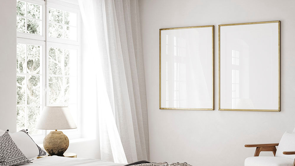 Hampton Wide Width Linen Curtain Fabric - 6 Colours