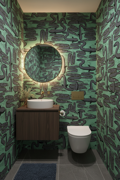 Really Eely - Aqua Toilet Room