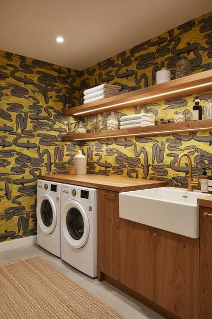 Really Eely - Ochre Laundry Room