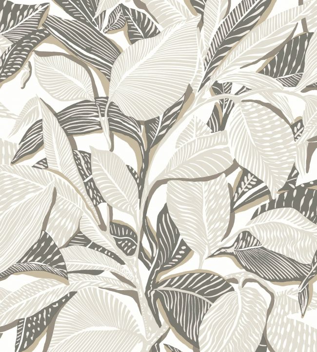 Sample - Riviera Lagoon Wallpaper - Reglisse