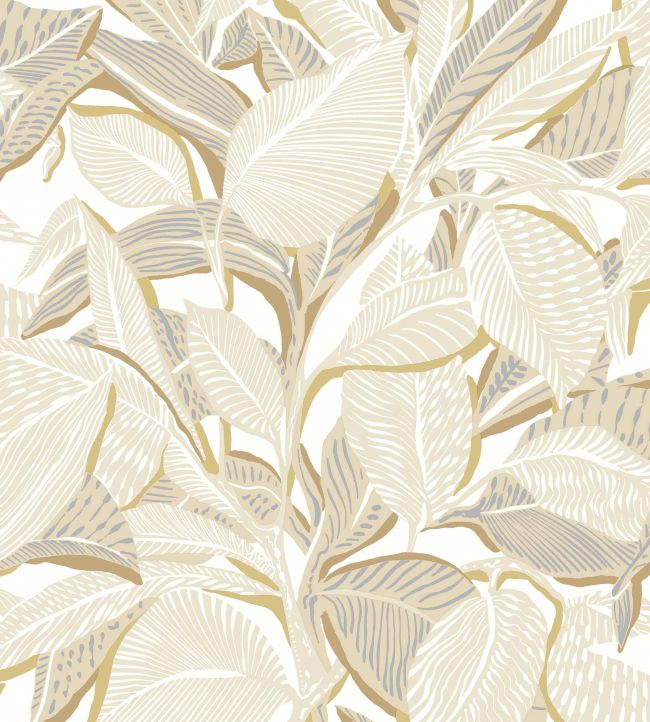 Riviera Lagoon Wallpaper - Sable