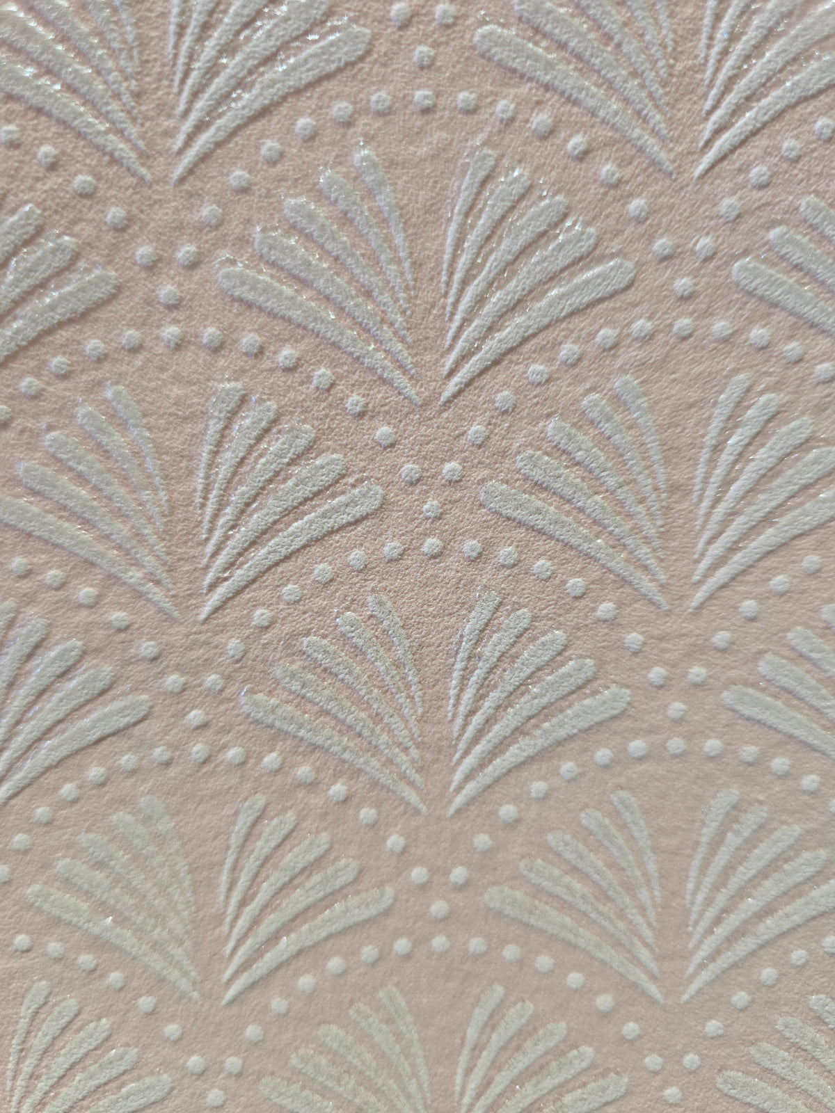 Tiny Wings Textured Sparkle Wallpaper  - Pale Pink