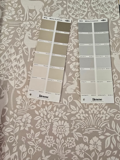 Deer Woods Wallpaper – Taupe