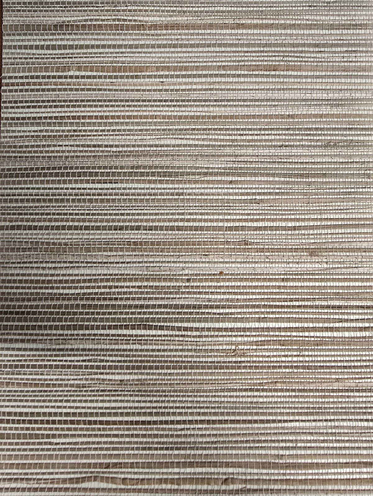 Sample - Genuine Grasscloth Wallpaper - Light and Bright