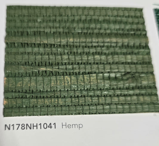 Hemp Revolution - 100% Hemp Wallpaper - Forest Green