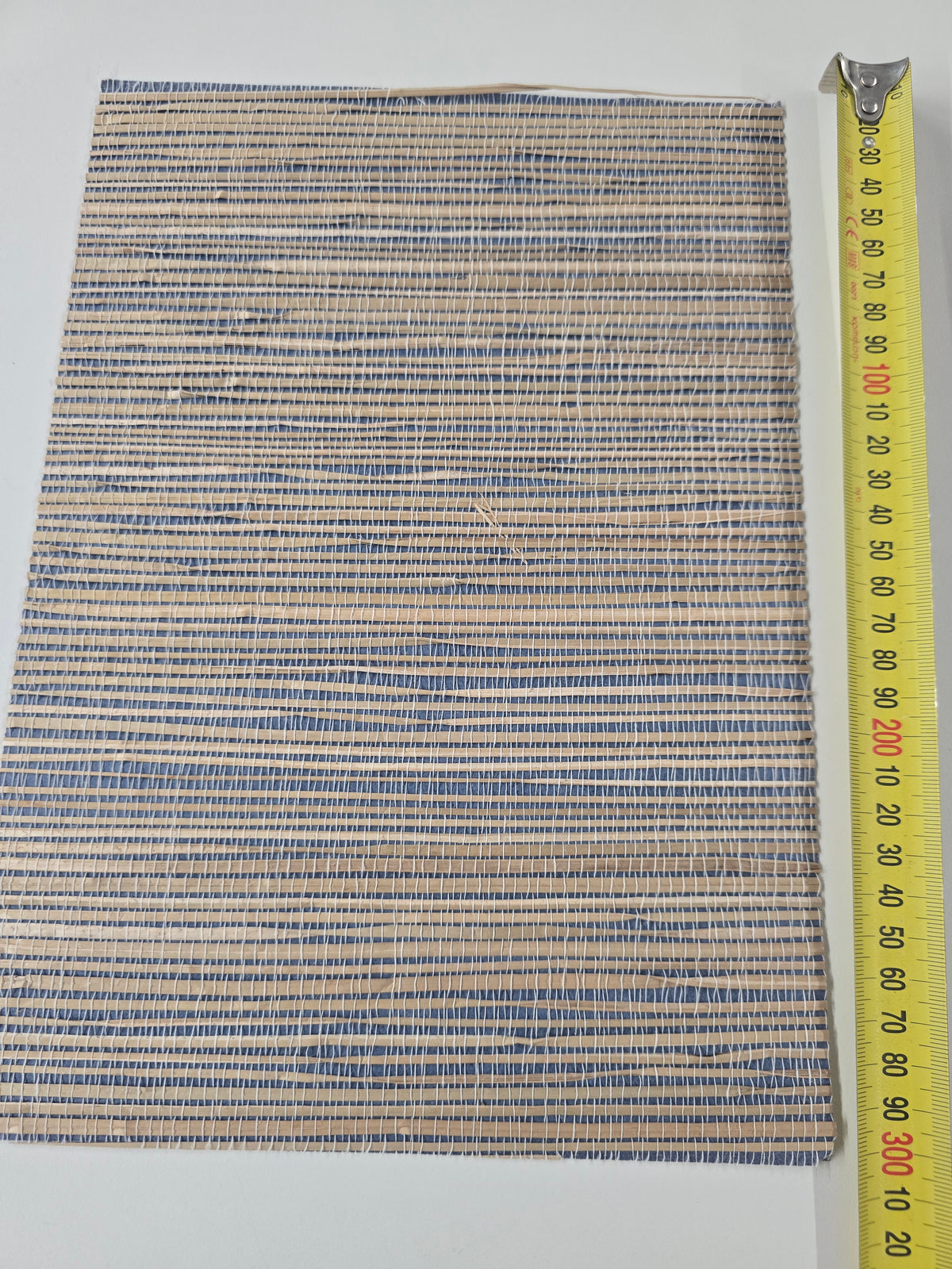 Genuine Grasscloth Wallpaper - Marine Blue