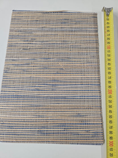 Genuine Grasscloth Wallpaper - Marine Blue