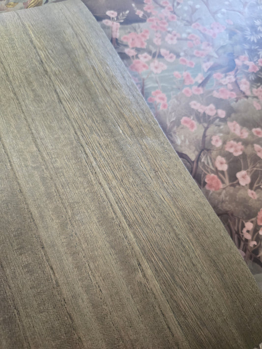Paulownia - Wood Veneer WIDE Wallpaper - Light Walnut