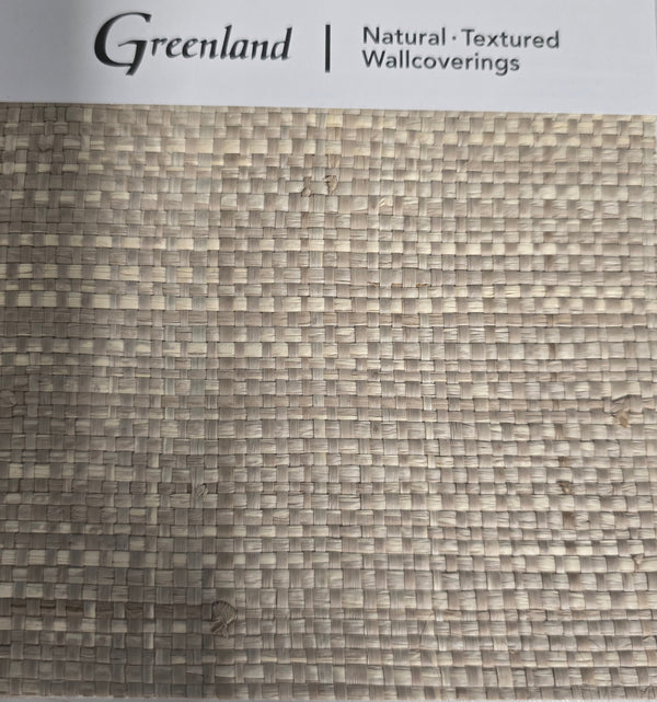 Sample - Basket Weave Wallpaper - Taupe
