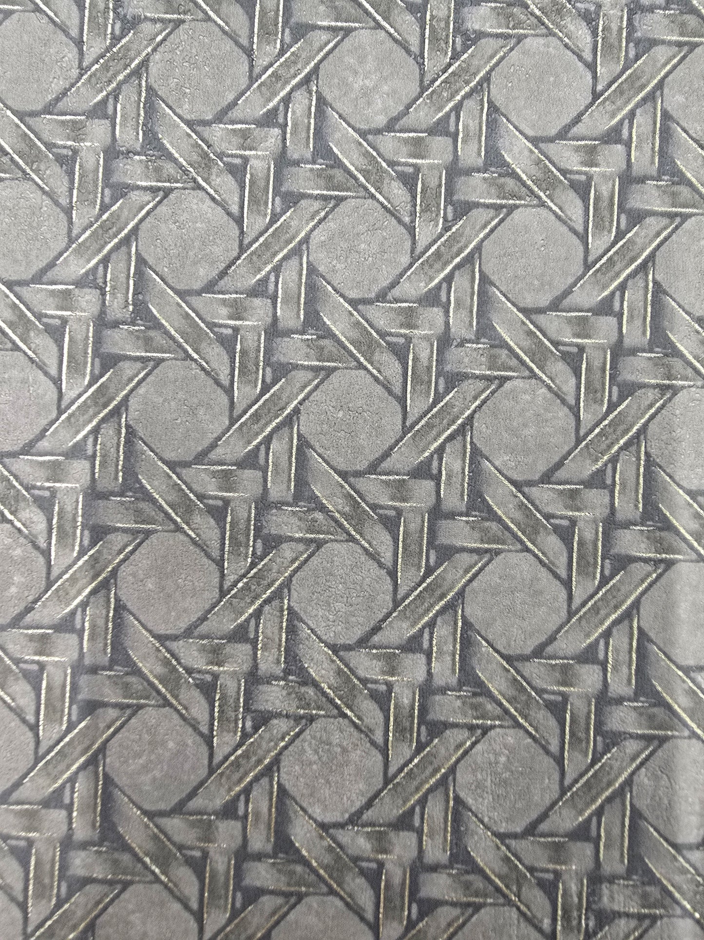 Cuba Paja - Vinyl Wallpaper - Vert Khaki - Last 5 Rolls