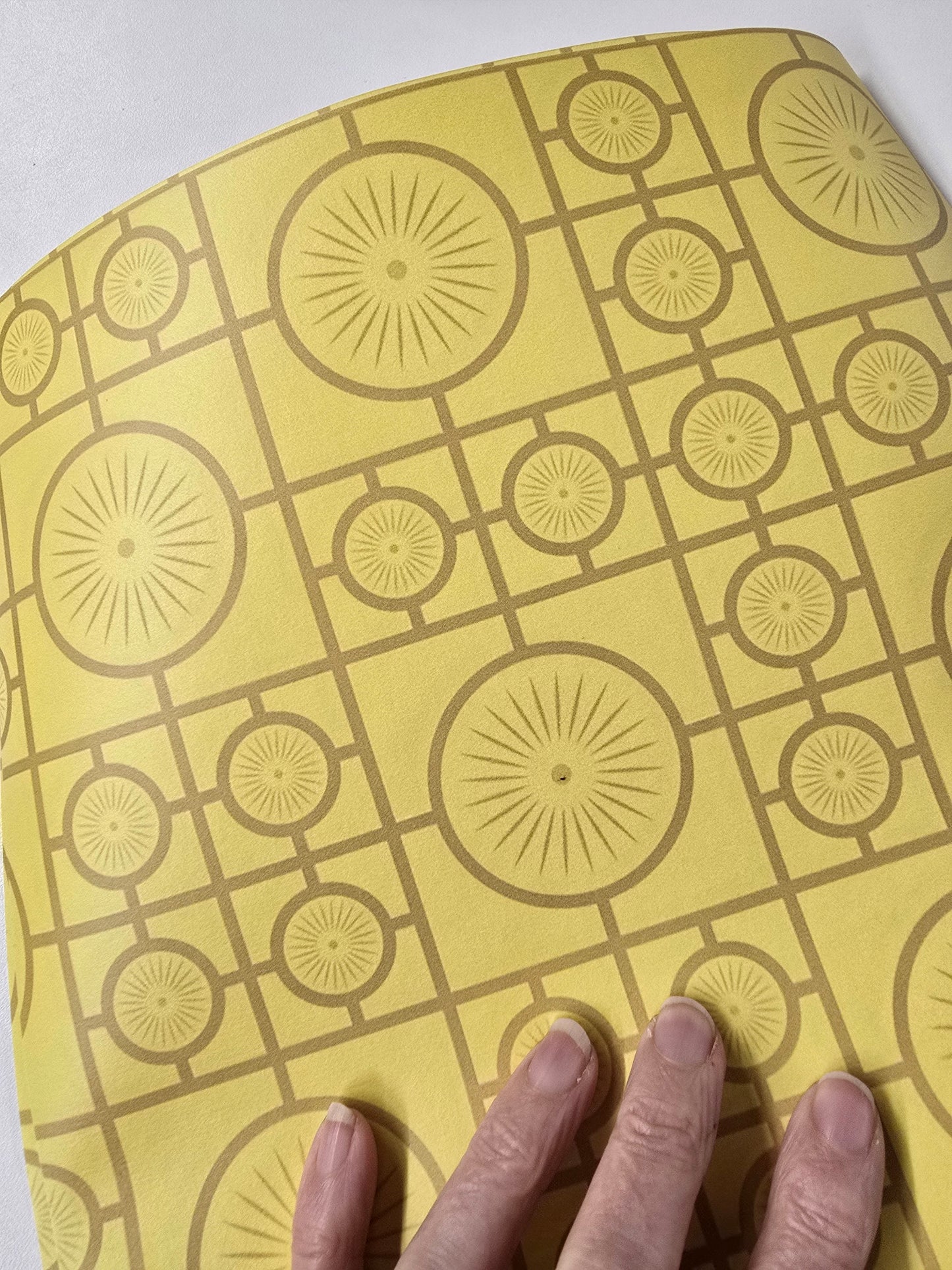 Retro Lino Wallpaper - Sunshine