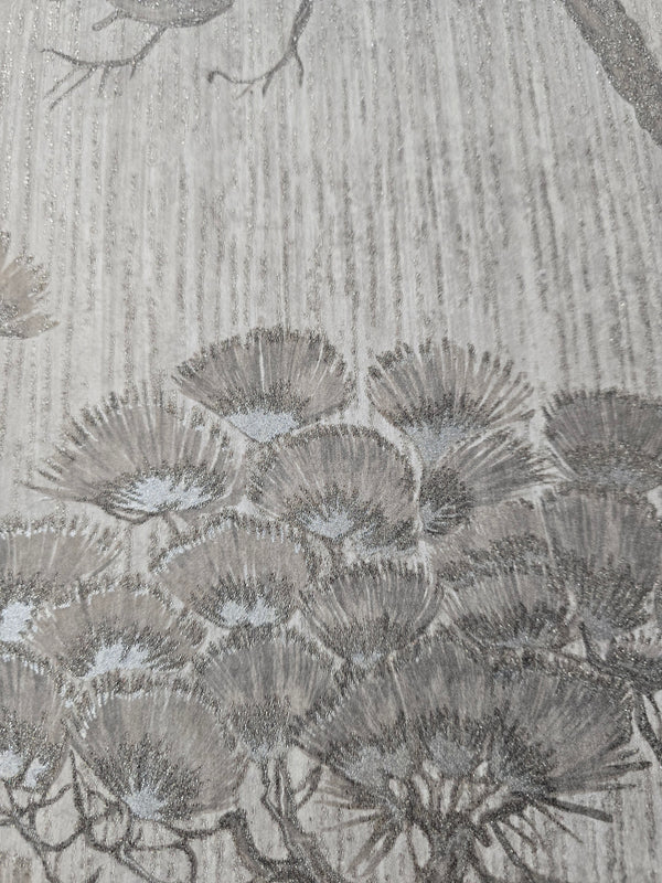 Sample – Matsu Luxury Bead Wallpaper – Stone