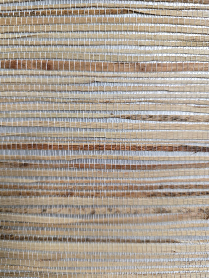 Hemp Revolution - 100% Hemp Wallpaper - Neutral Shimmer