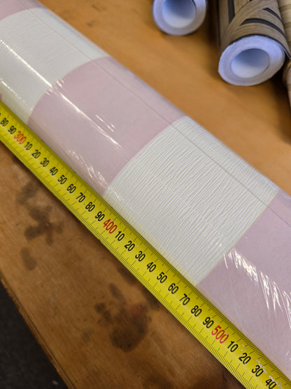 Vinyl Stripes Wallpaper - Pink