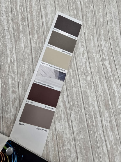 Bordage Faux Wood Slat Wallpaper - Beige/Grey - Discontinuing
