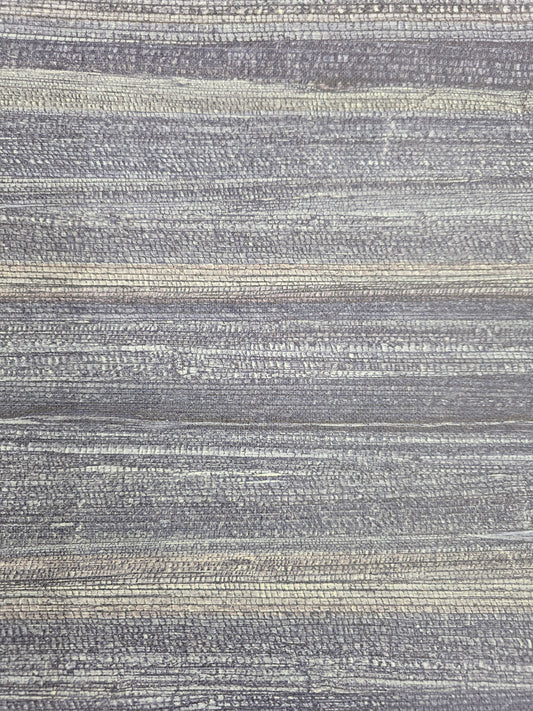 Vinyl Grasscloth Wallpaper - Blue Ocean