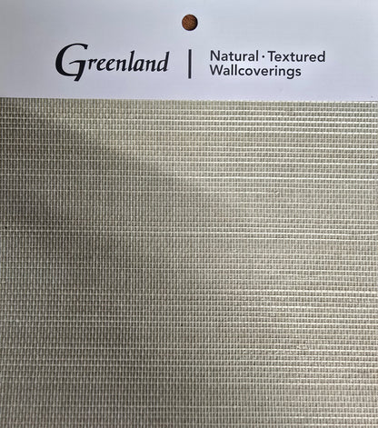 Shimmery Grasscloth Wallpaper - Golden Cream