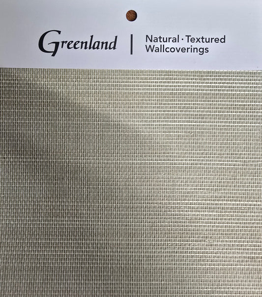 Shimmery Grasscloth Wallpaper - Golden Cream