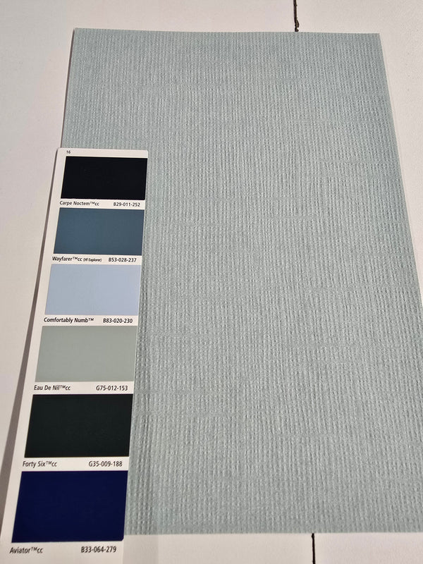 Sample - Anaglypta Pre Painted Textured Wallpaper - Sage