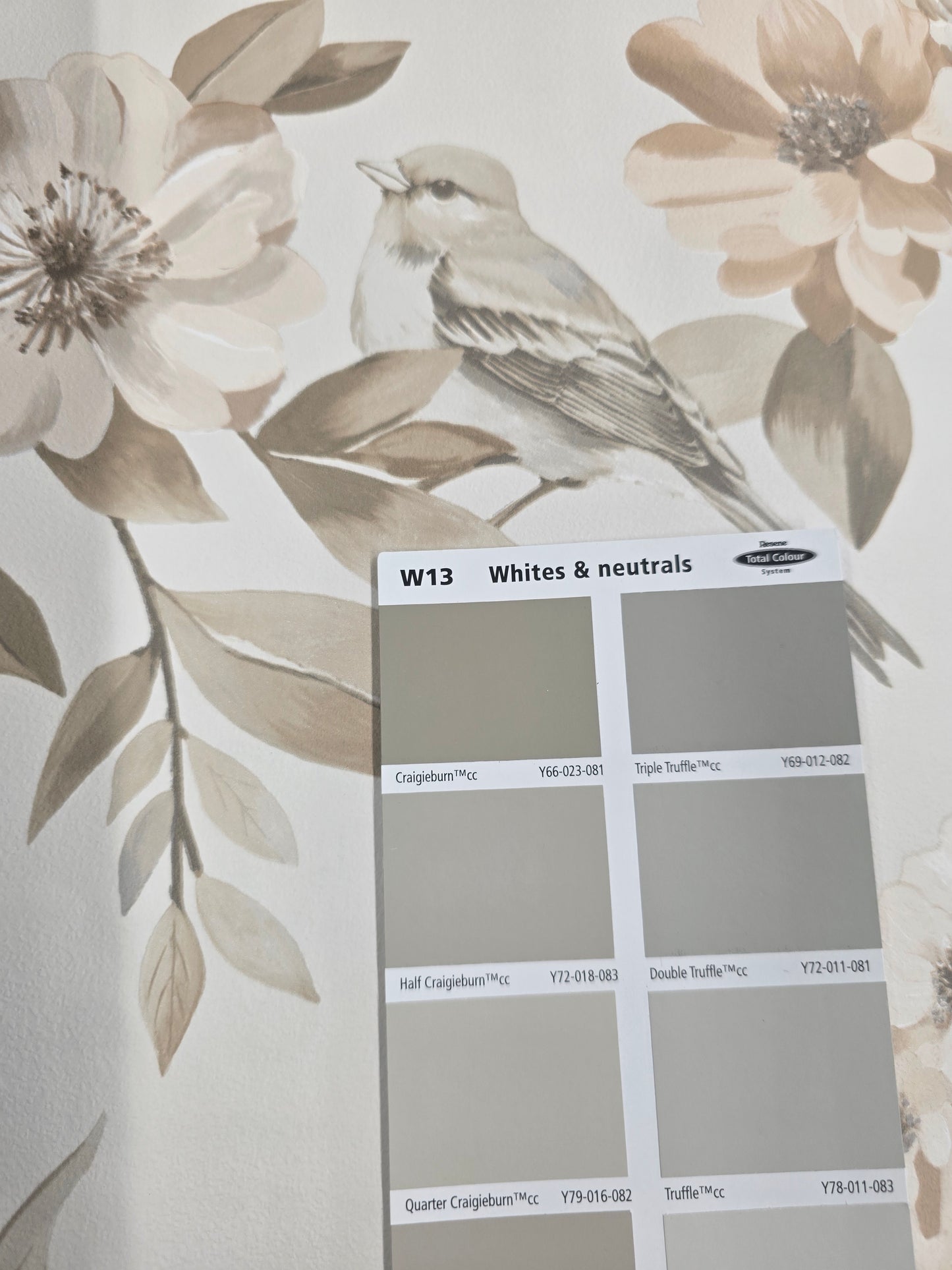The Bird Garden Wallpaper - Neutral