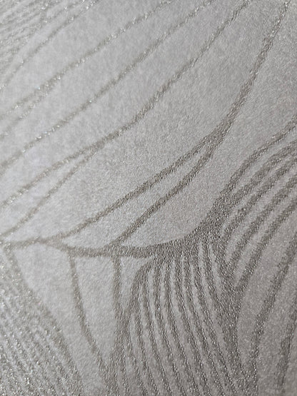 Florelle Luxury Bead Wallpaper – Stone