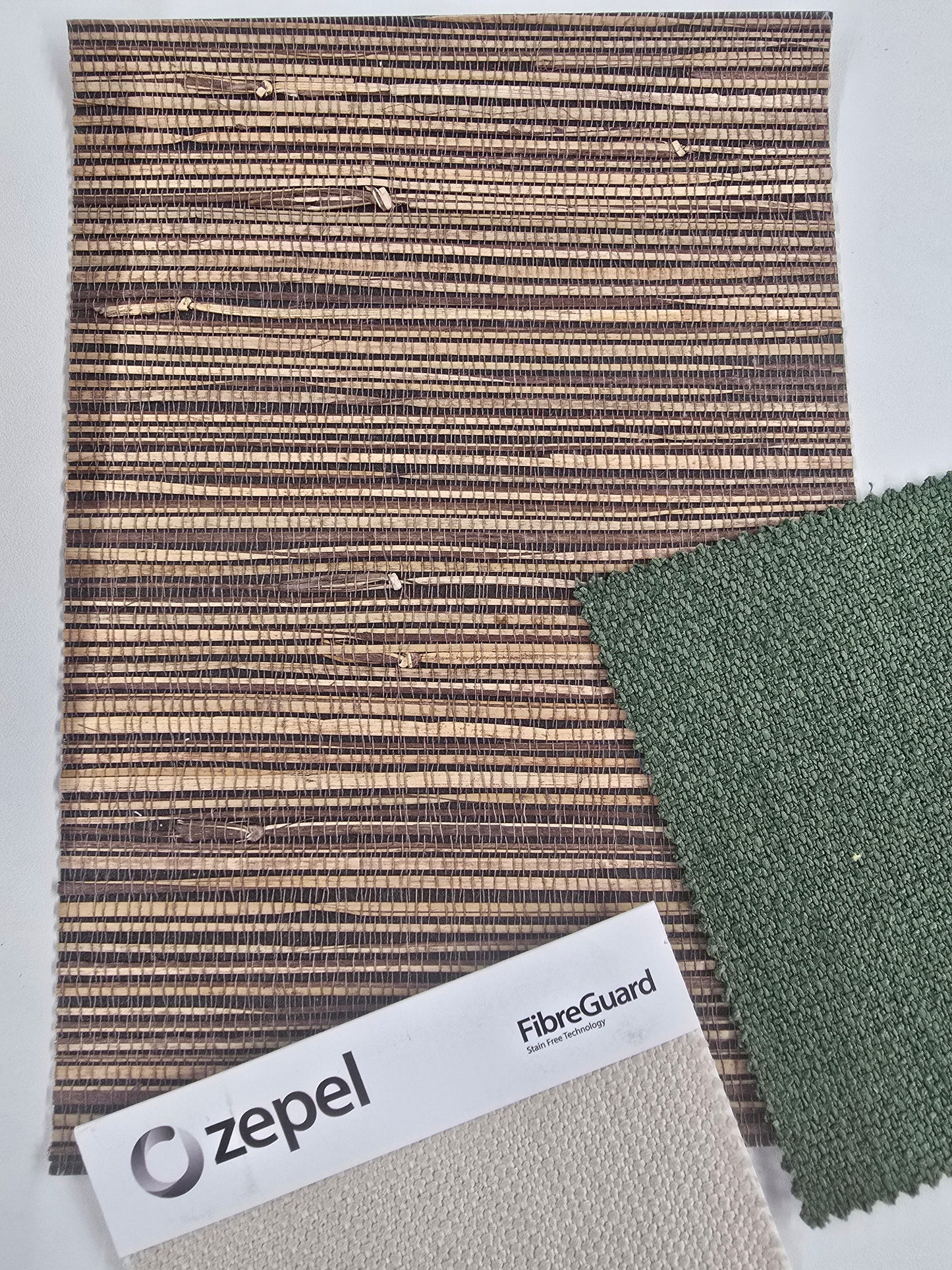 Genuine Grasscloth Wallpaper - Dark Chocolate