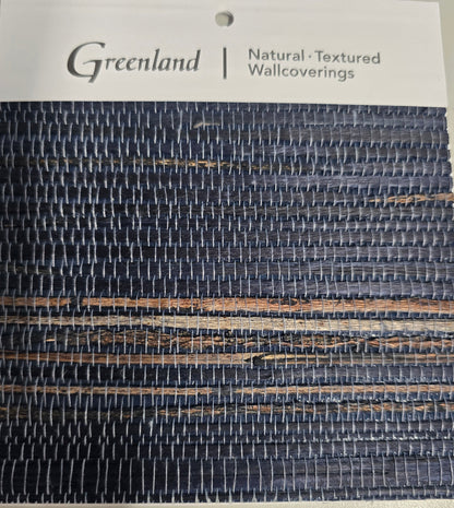 Sample - Hemp Revolution - 100% Hemp Wallpaper - Ink With Natural