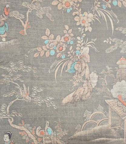 East Gardens Wallpaper - Bronze Brown