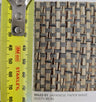 Japanese Paper Weave Wide Wallpaper - Dusty Iron