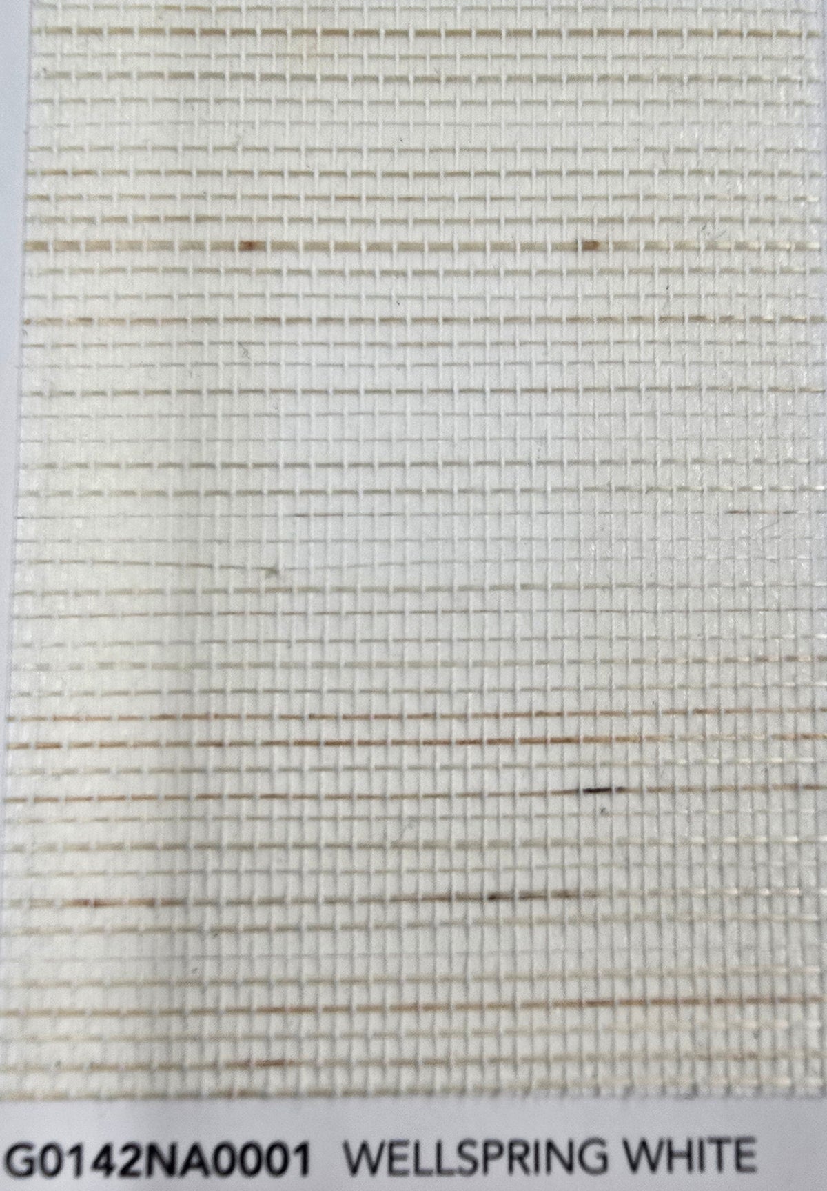Abaca Natural Fibre Wallpaper - Wellspring White