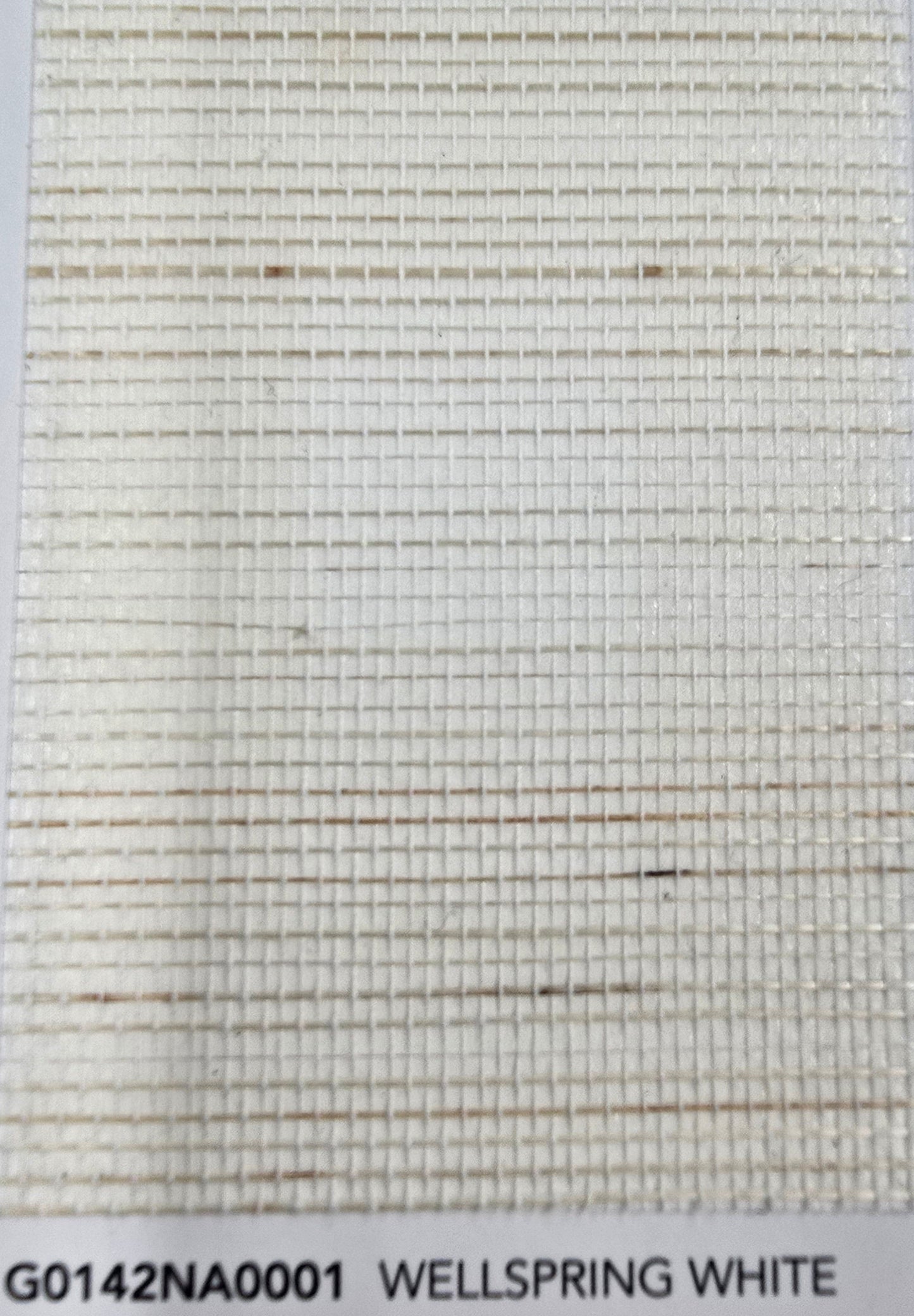 Abaca Natural Fibre Wallpaper - Wellspring White