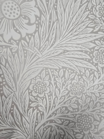 Marigold Wallpaper - Silver