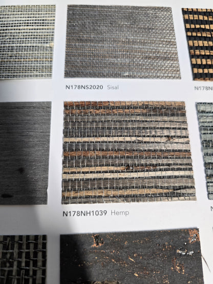 Hemp Revolution - 100% Hemp Wallpaper - Volcanic Glass
