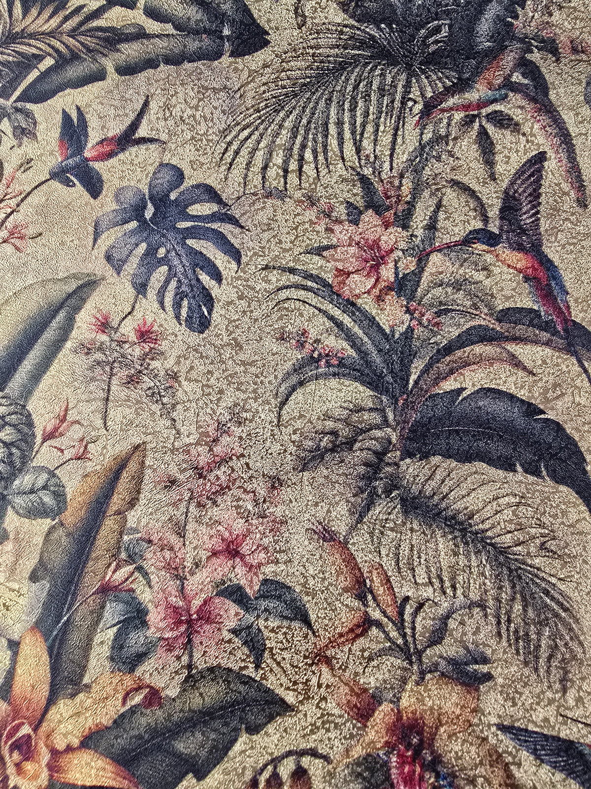 Singapura Custom Printed Wide Wallpaper - Silver