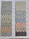 Diamond Wave - Grasscloth Wallpaper - Ebony