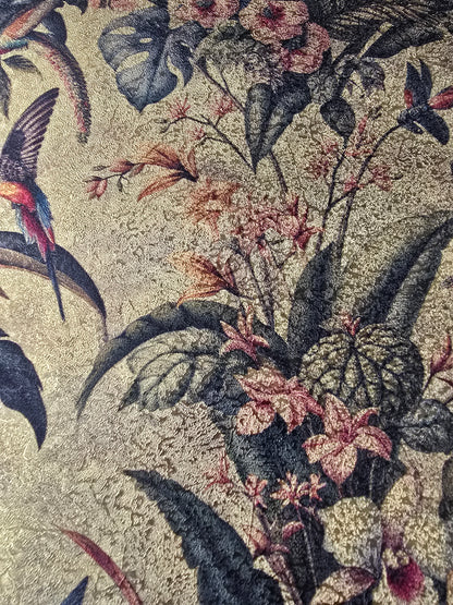 Singapura Custom Printed Wide Wallpaper - Gold