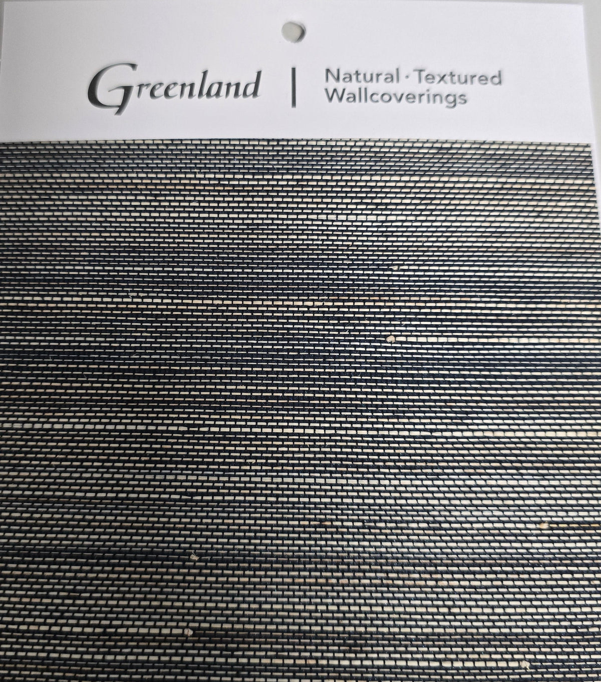 Shimmery Grasscloth Wallpaper - Dark Night