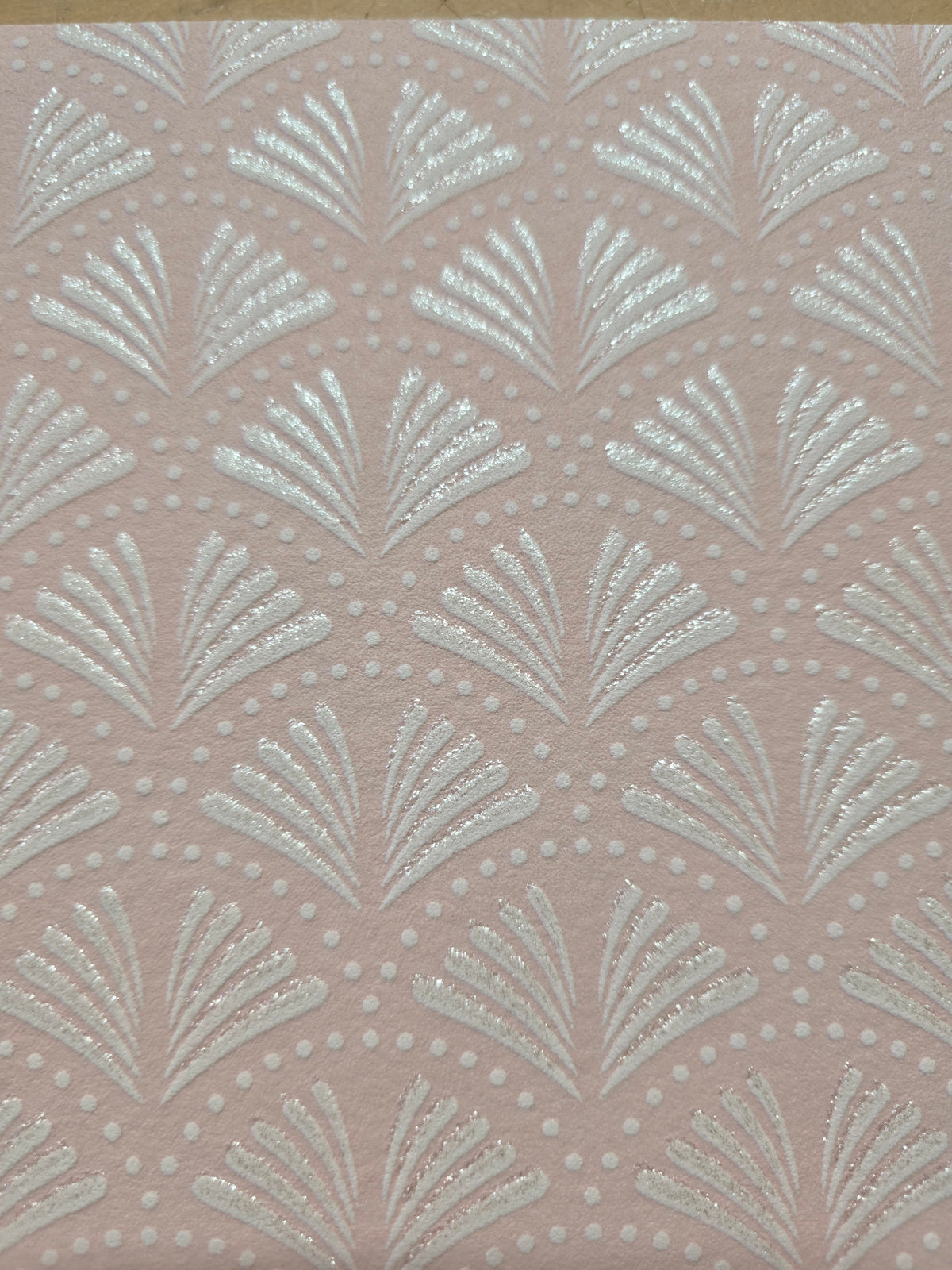 Tiny Wings Textured Sparkle Wallpaper  - Pale Pink