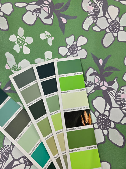 Fun Tails NZ Wallpaper - Green