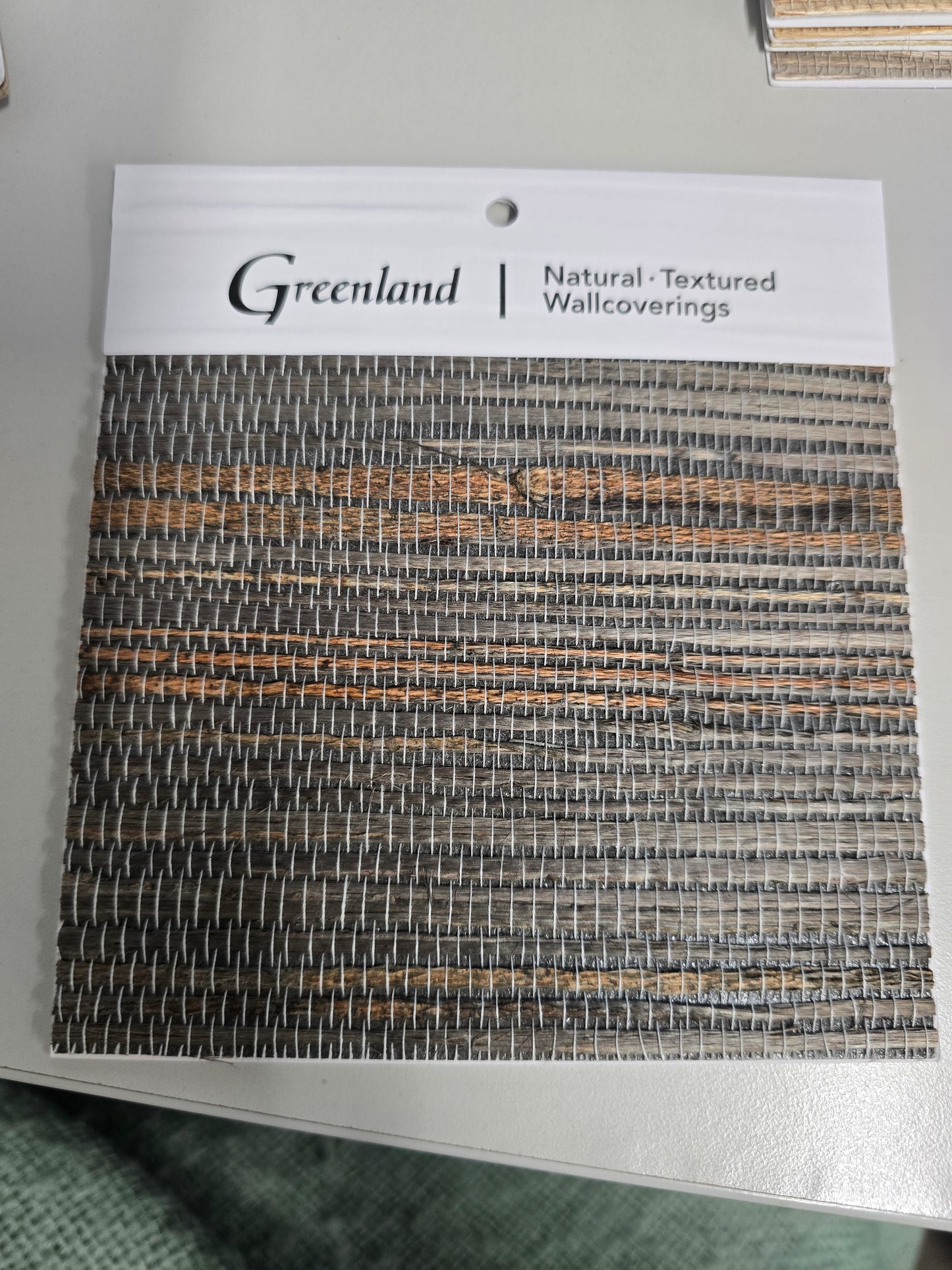 Hemp Revolution - 100% Hemp Wallpaper - Volcanic Glass
