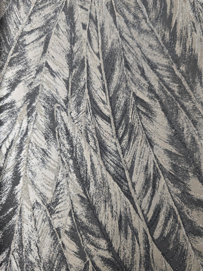 Bulu Luxury Bead Wallpaper – Charcoal Gold