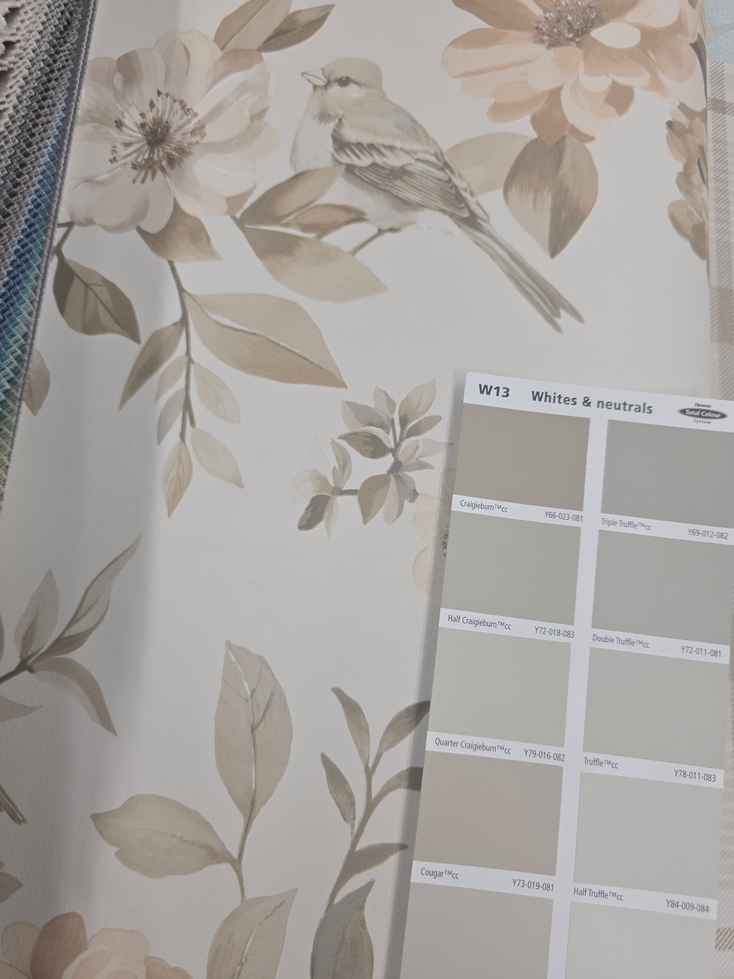 The Bird Garden Wallpaper - Neutral