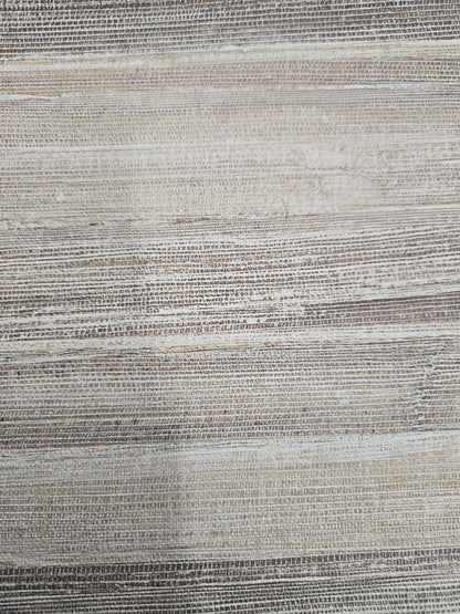 Vinyl Grasscloth Wallpaper - Caramel Latte