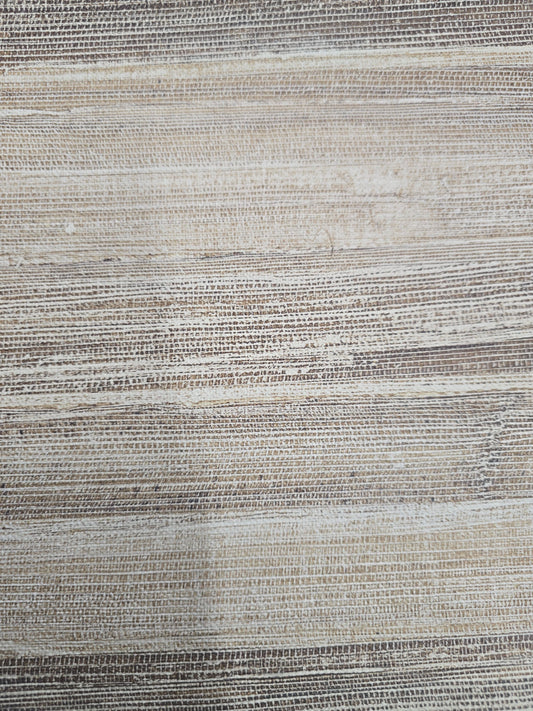 Vinyl Grasscloth Wallpaper - Caramel Latte