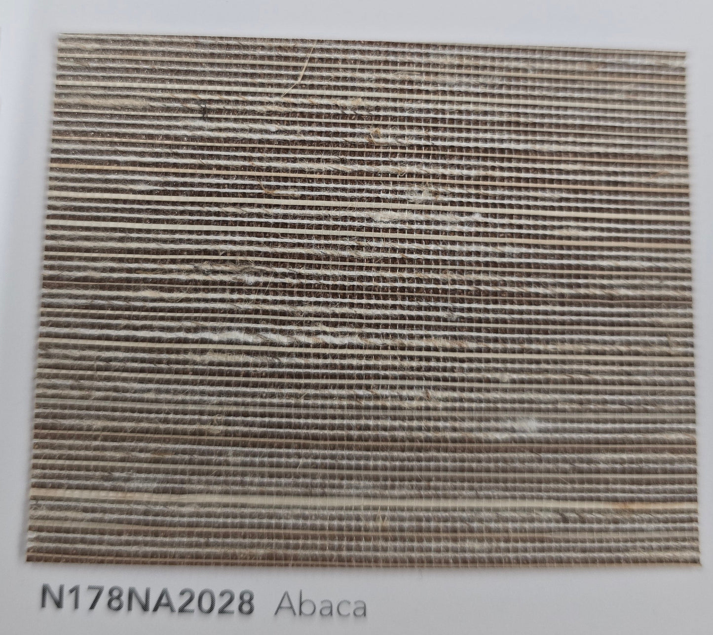 Abaca Natural Fibre Wallpaper - Truffle Brown