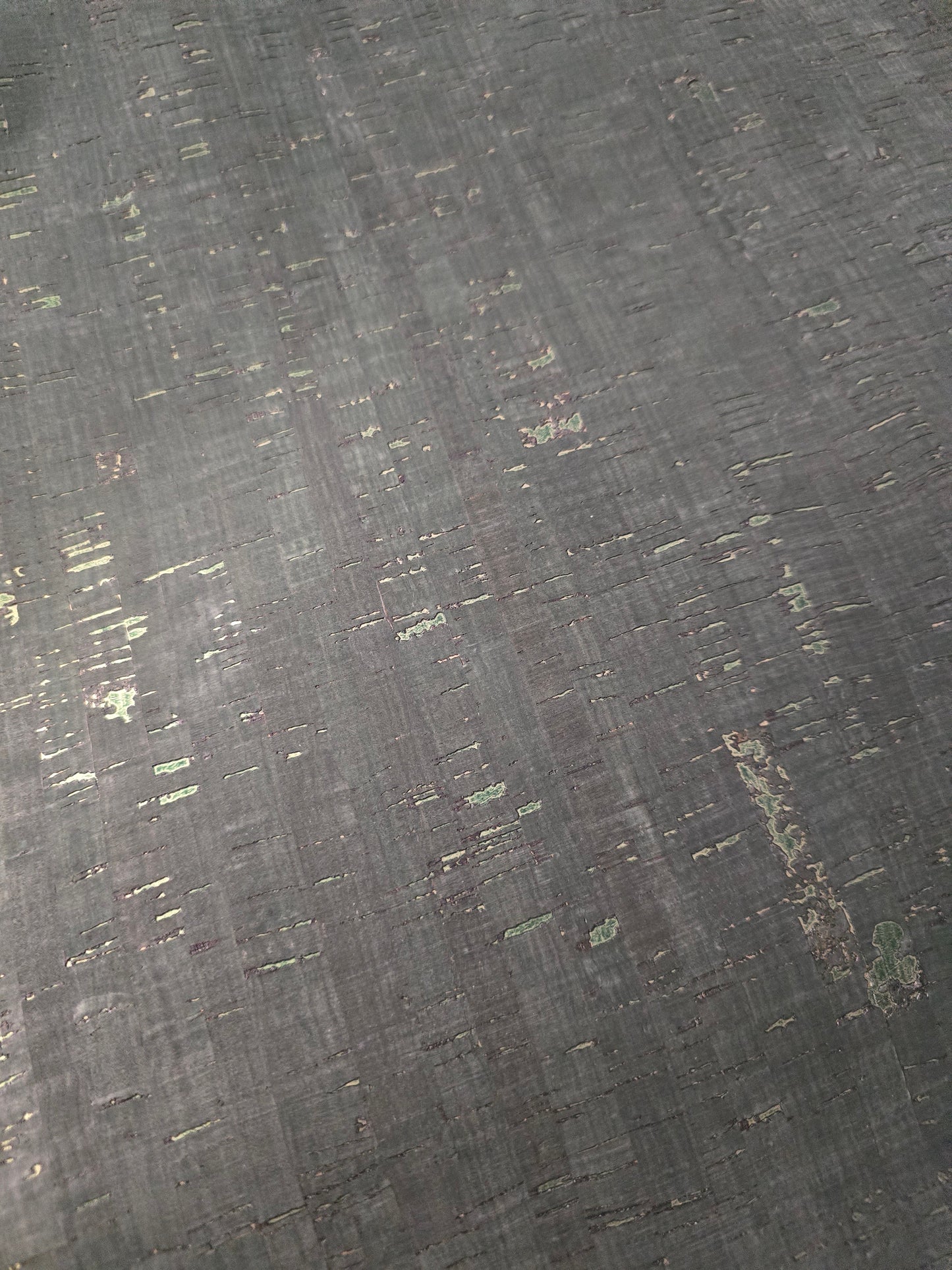 Refined Cork Wallpaper - Dark Green - SALE
